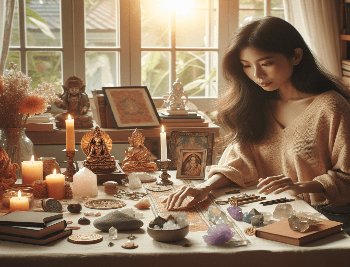 Como criar um altar espiritual em casa