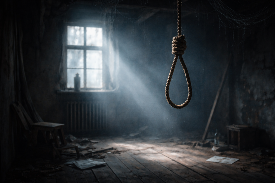 sonhar com pessoa enforcada