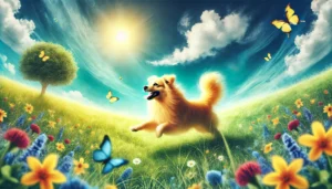 sonhar com cachorro amarelo