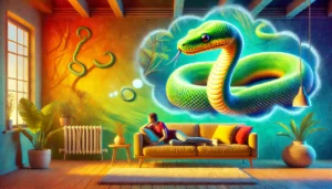 sonhar com cobra de estimação