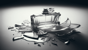 sonhar com perfume quebrado