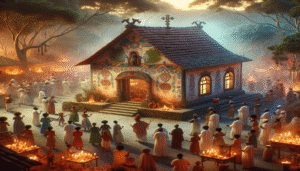 sonhar com terreiro de macumba