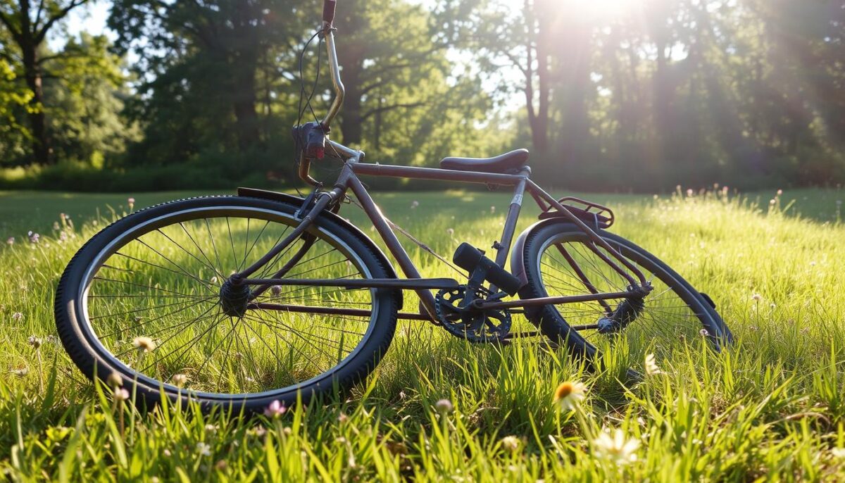 sonhar com bicicleta quebrada