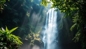 sonhar com cachoeira