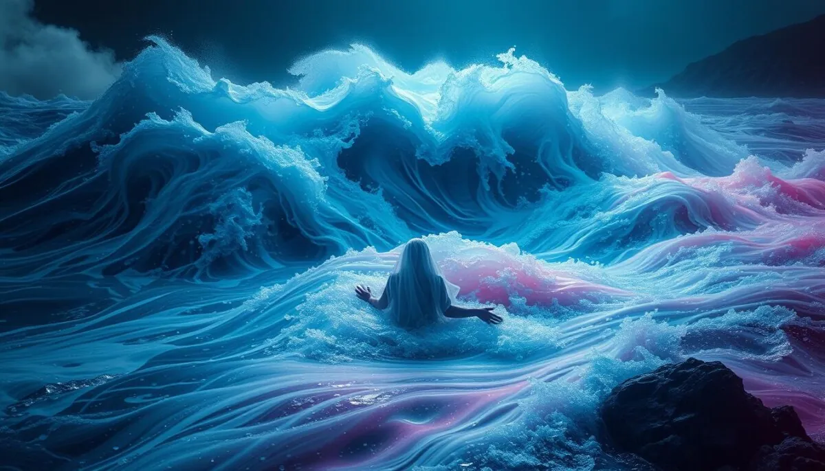 Significado espiritual da enchente de rio