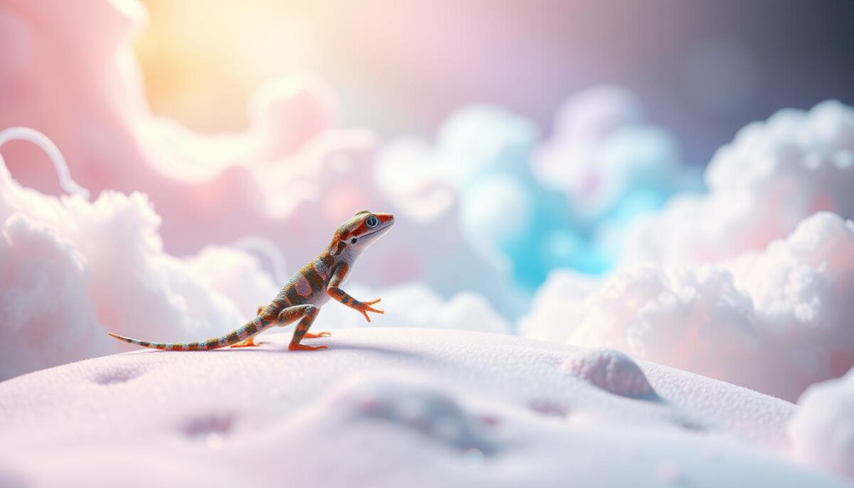 sonhar com lagartixa andando