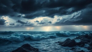 sonhar com tempestade