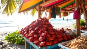 sonhar comprando caranguejo