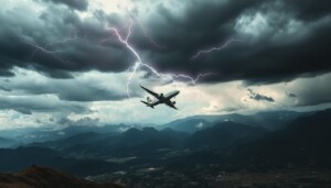 sonhei com avião caindo