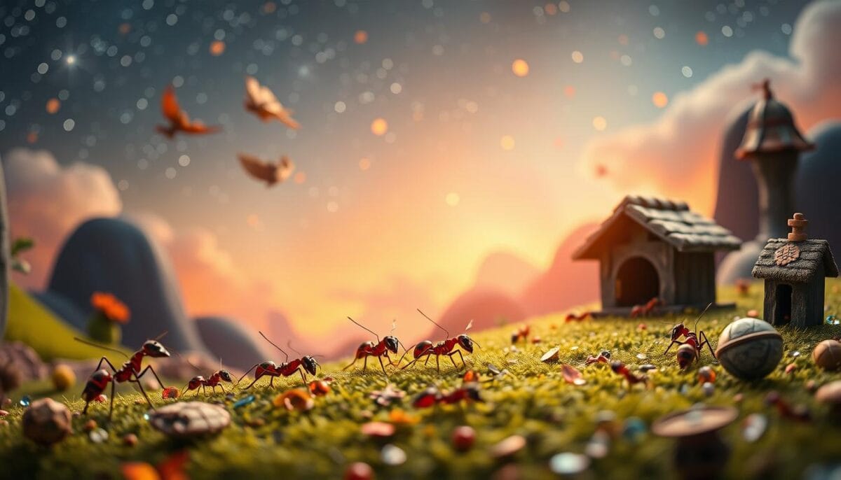 sonhos com formigas carregando coisas