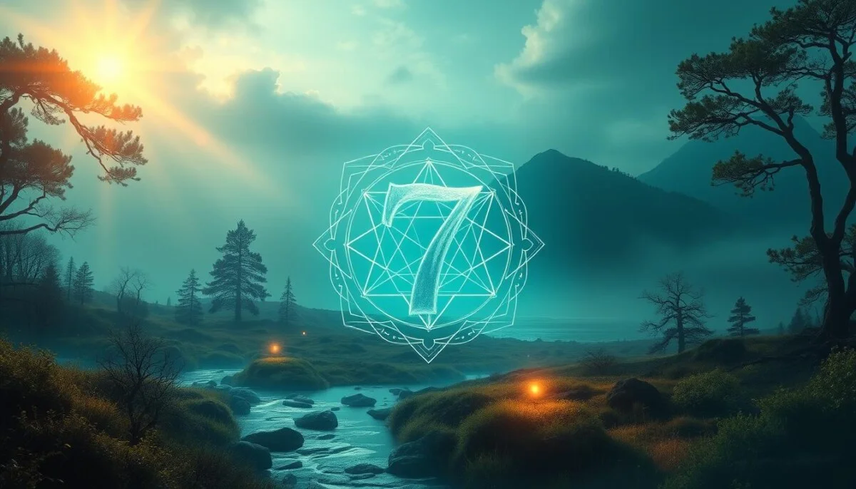 números sagrados Número 7 na espiritualidade e misticismo: Saiba tudo agora!
