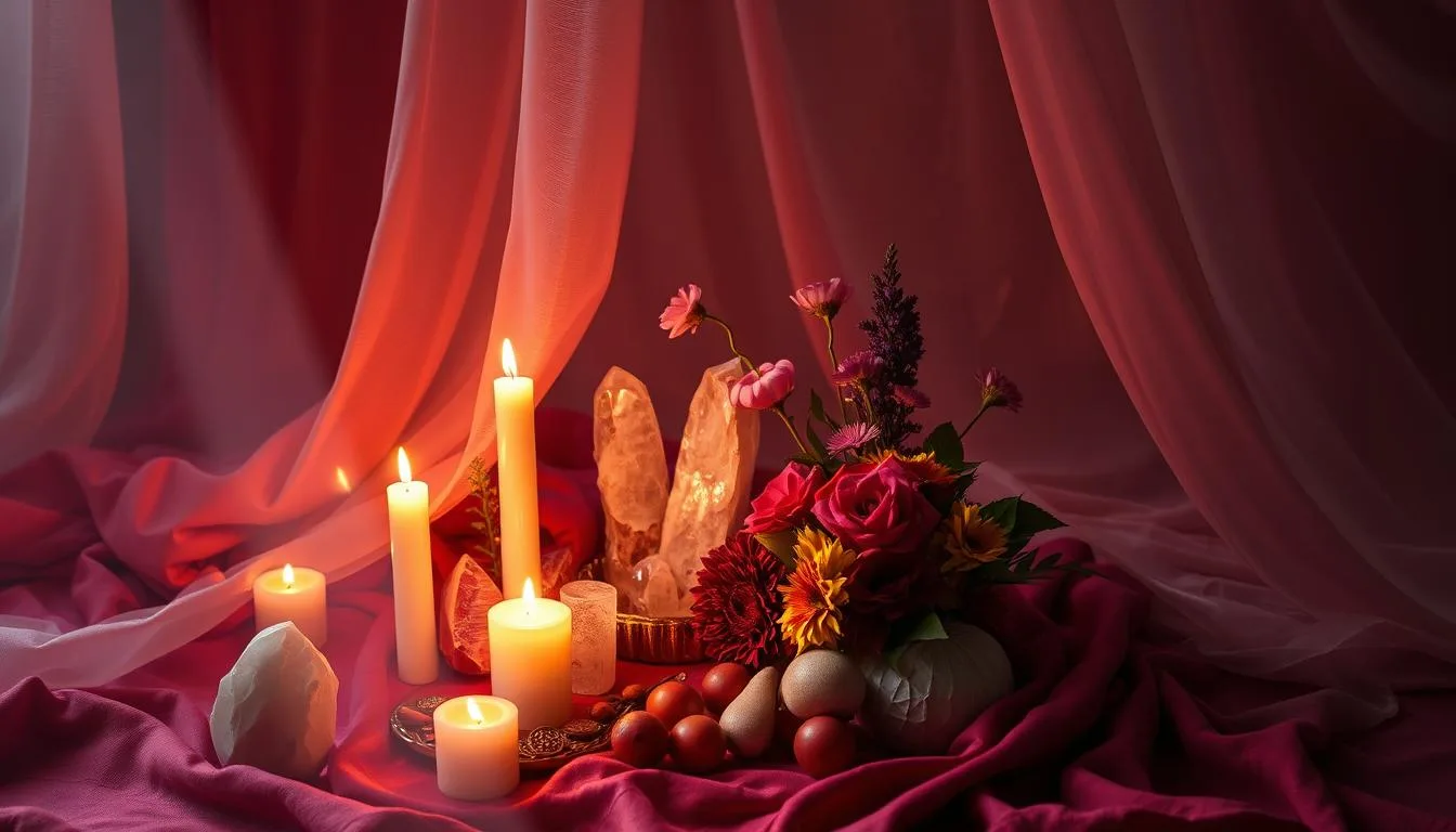 Preparação botânica floral para rituais de amor-próprio e conexão