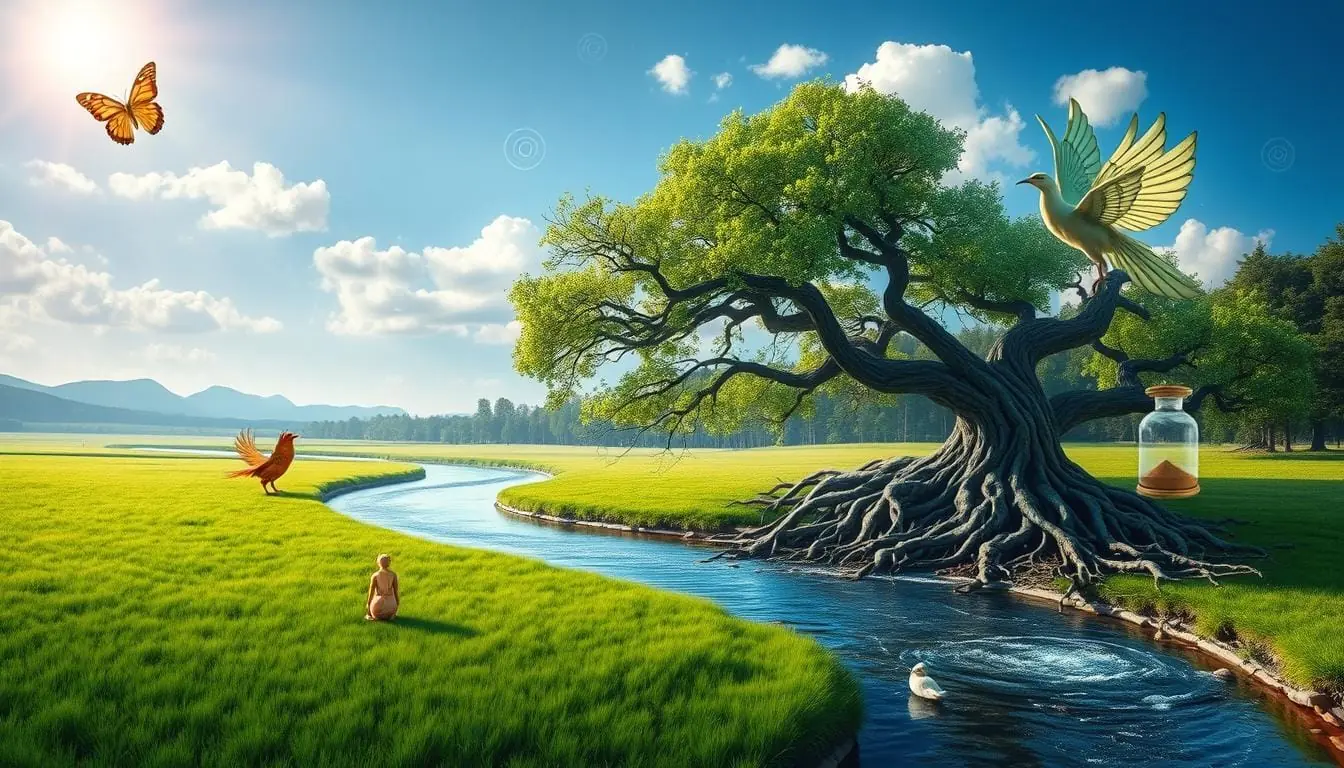 A lei da reencarnação e do karma guiando a evolução espiritual da alma