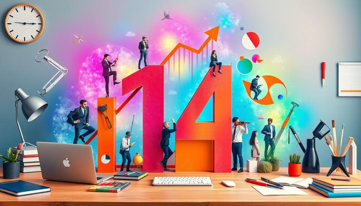 número 14 na carreira