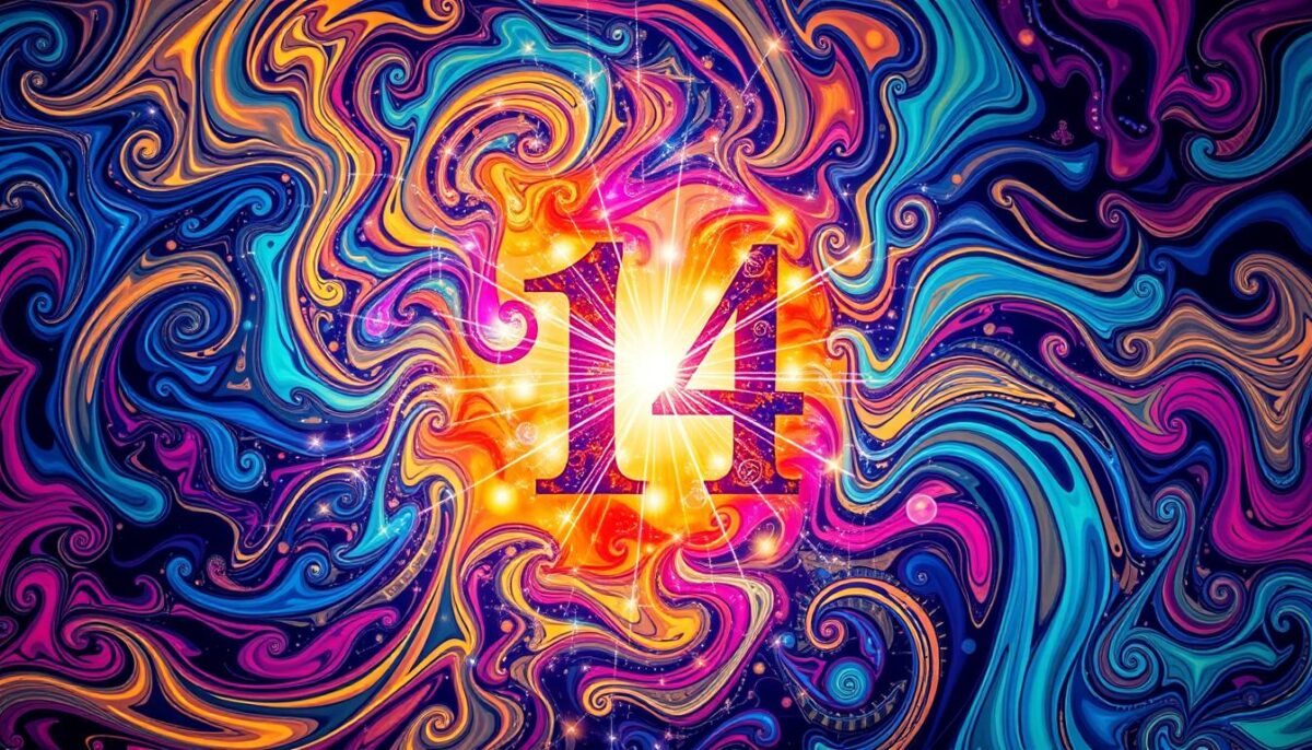 vibração do número 14