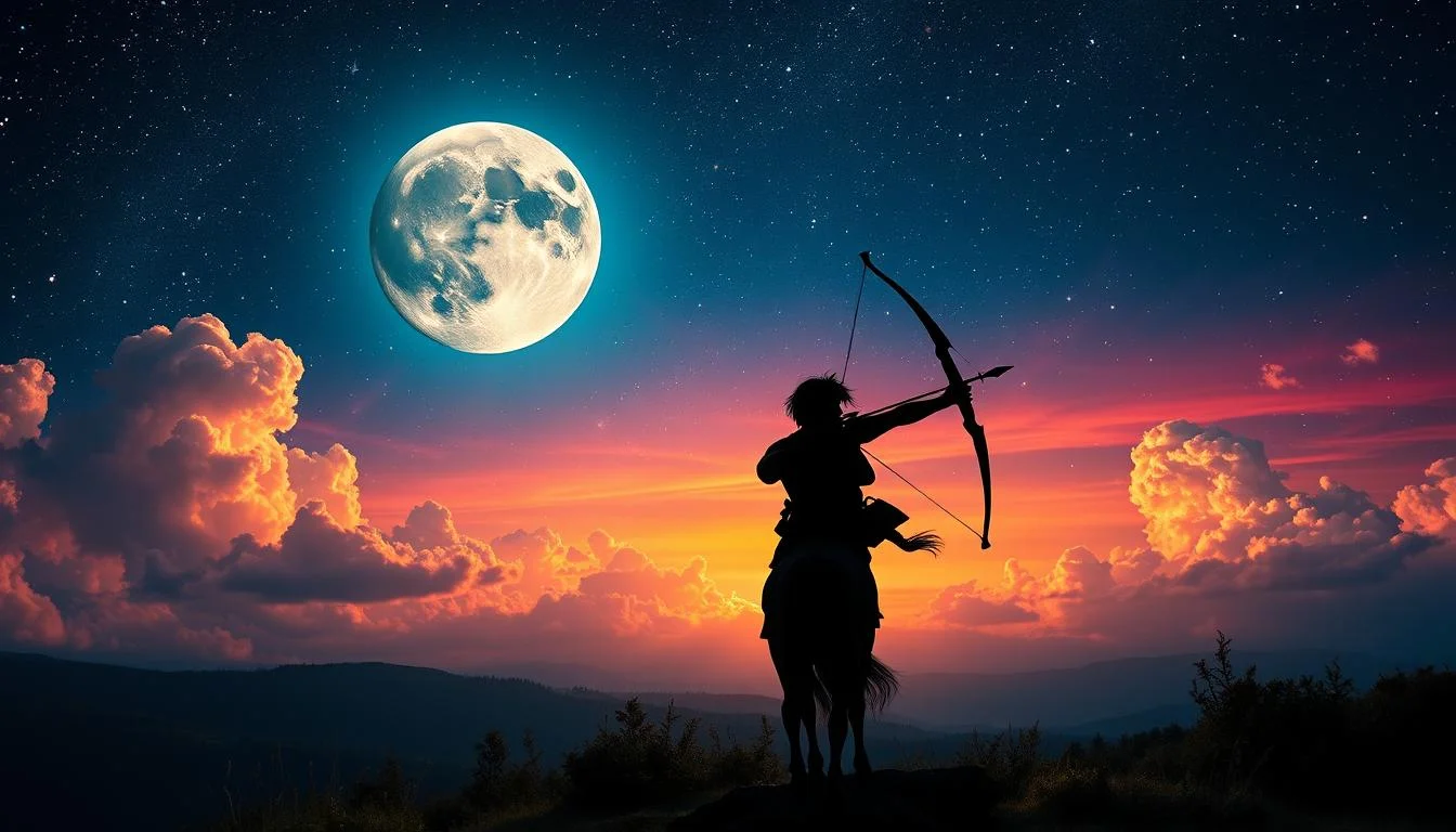Lua em Sagitário