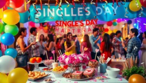 Vai comemorar o Dia dos Solteiros? Vai comemorar o Dia dos Solteiros, Guanggun Jie, 11 de novembro, 15 de agosto