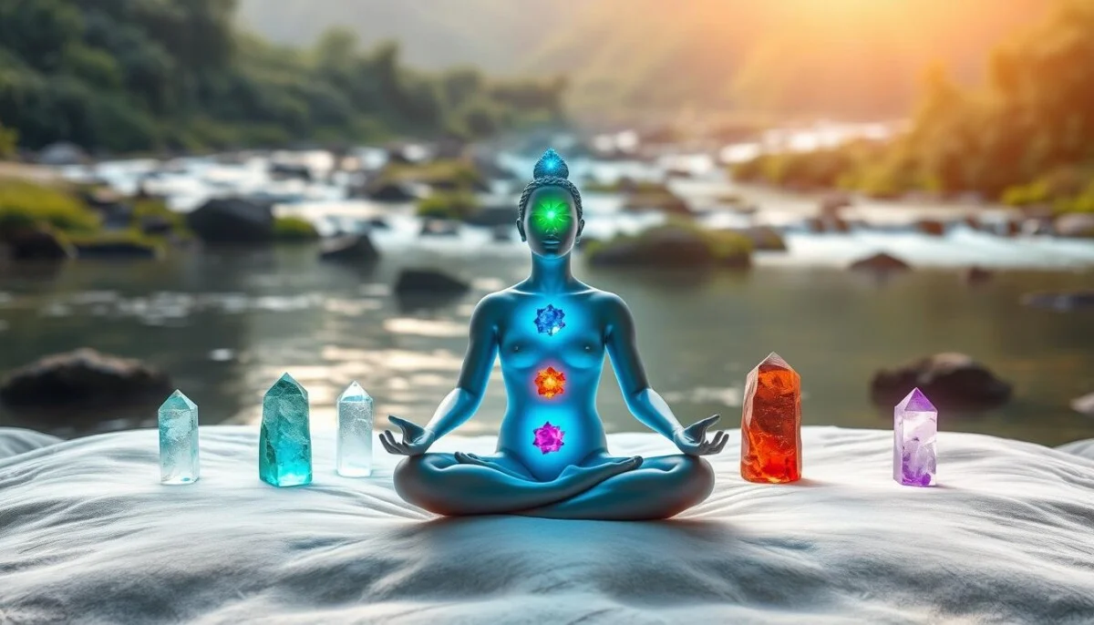 alinhamento dos chakras com cristais alinhamento dos chakras com cristais