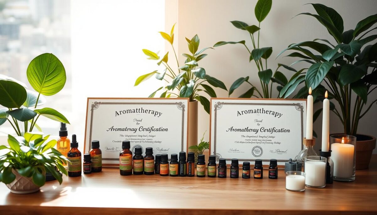 certificações em aromaterapia