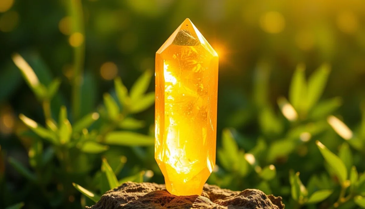 citrina cristal da prosperidade