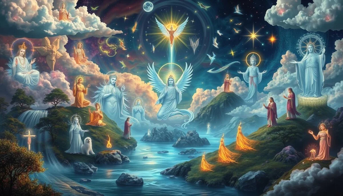crenças religiosas e espíritos nas religiões