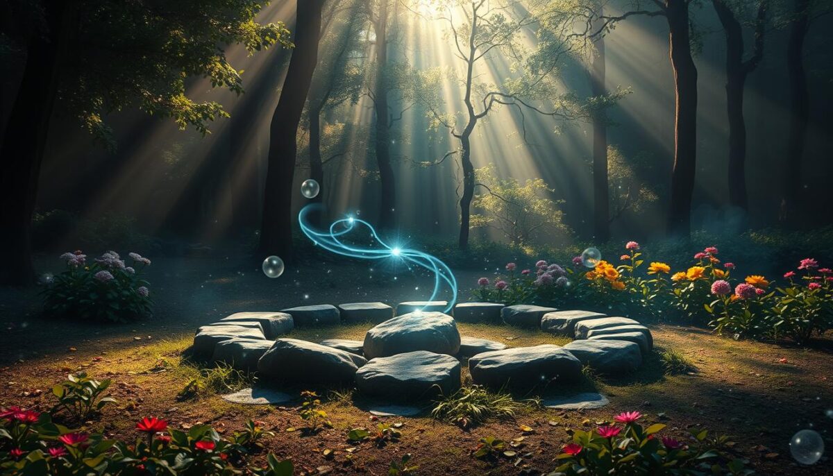 histórias de proteção espiritual