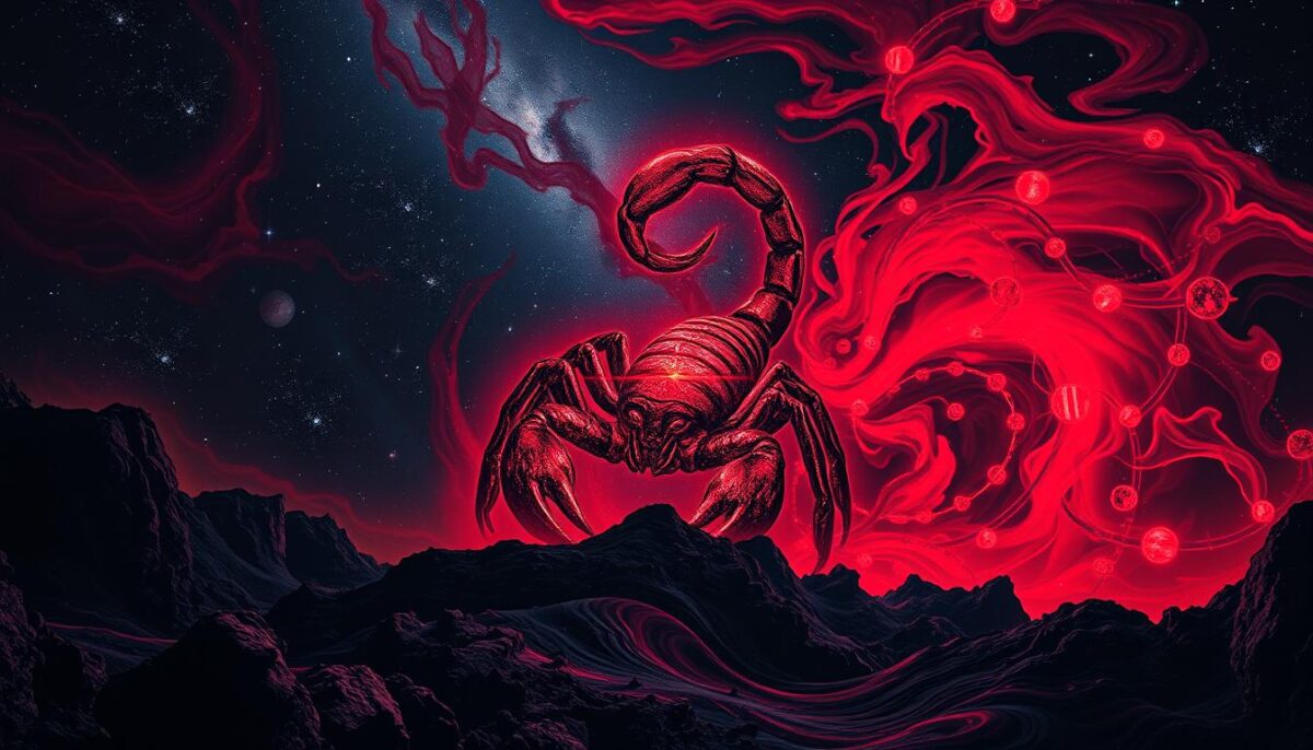 influência de marte em escorpião