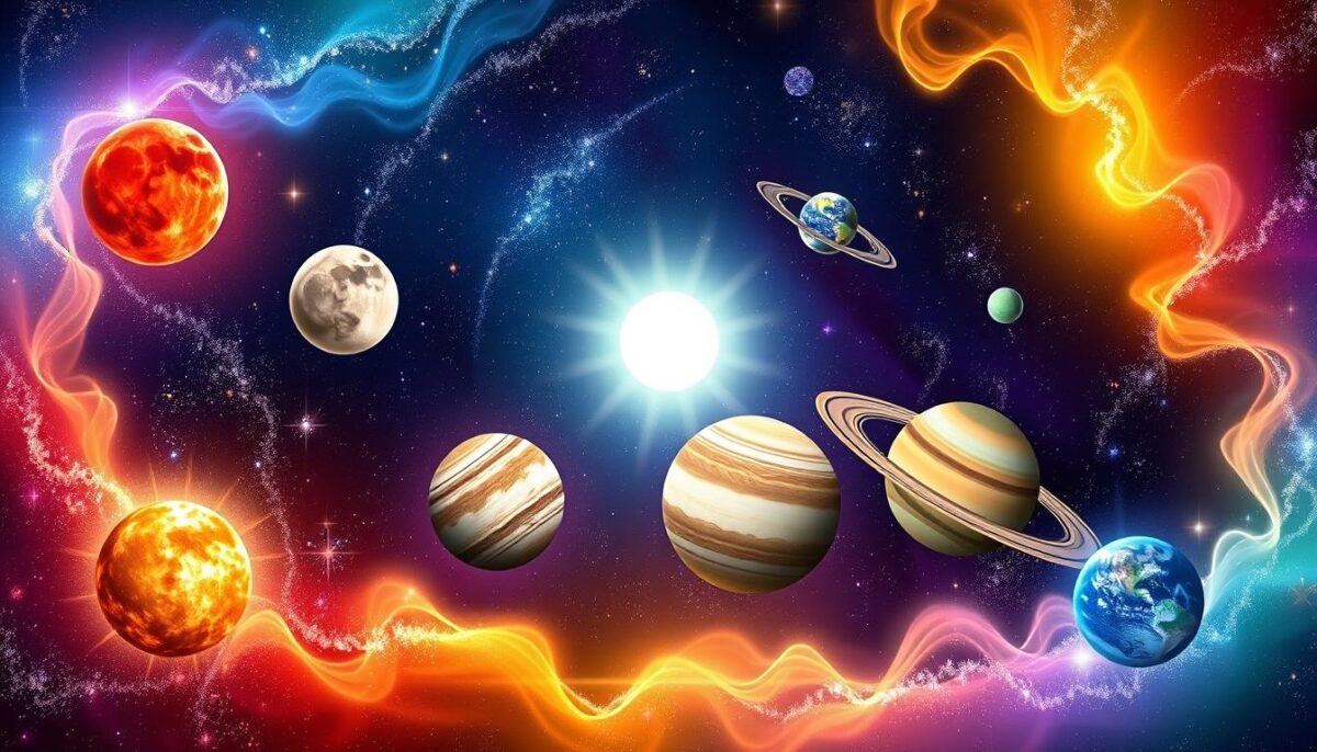 influência dos planetas