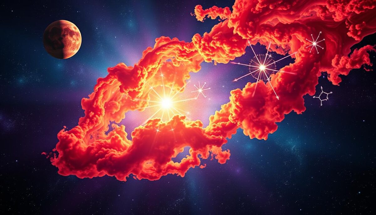 marte em aspecto com gêmeos