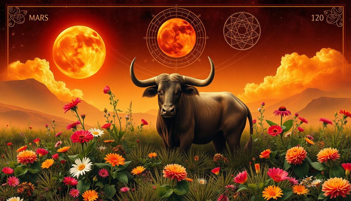 marte em touro significado