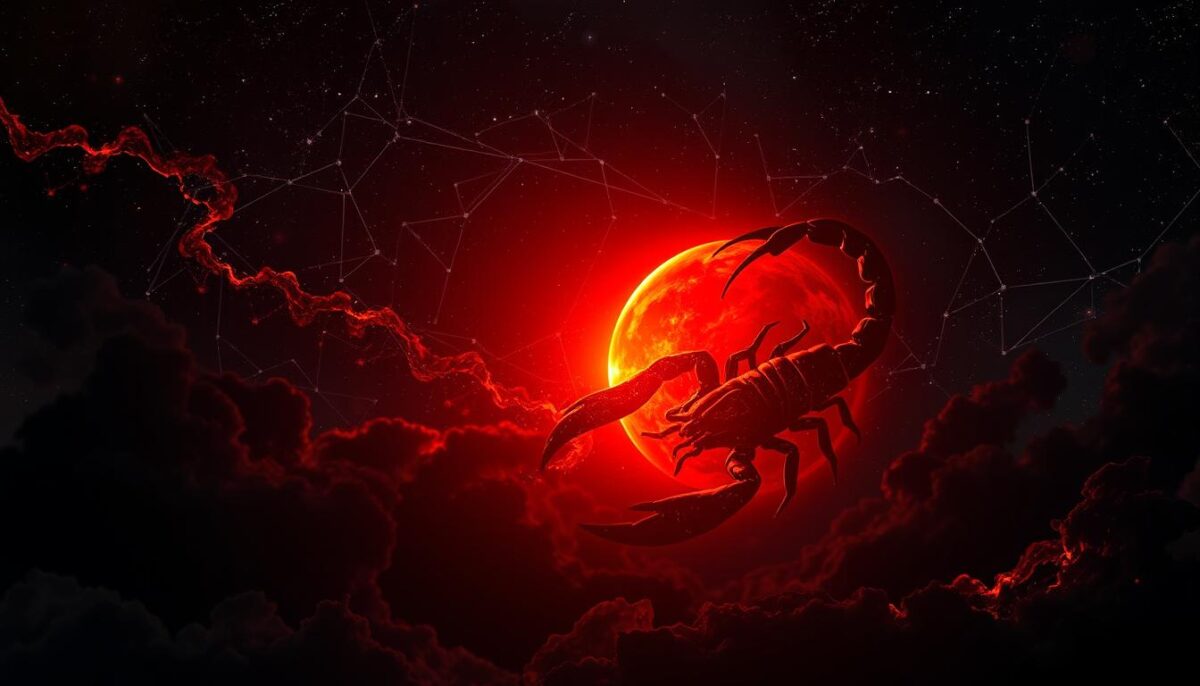 marte no signo de escorpião