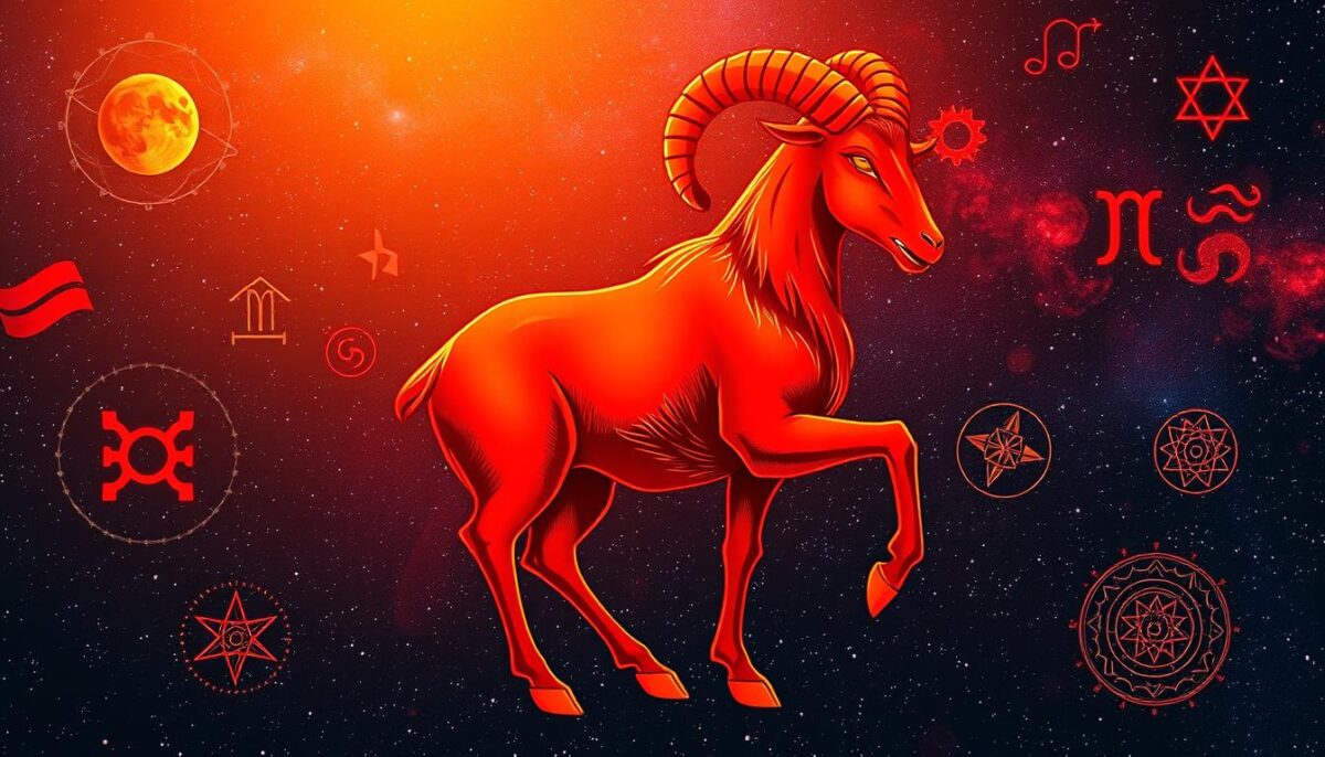 mitologia de Áries e influência de Marte