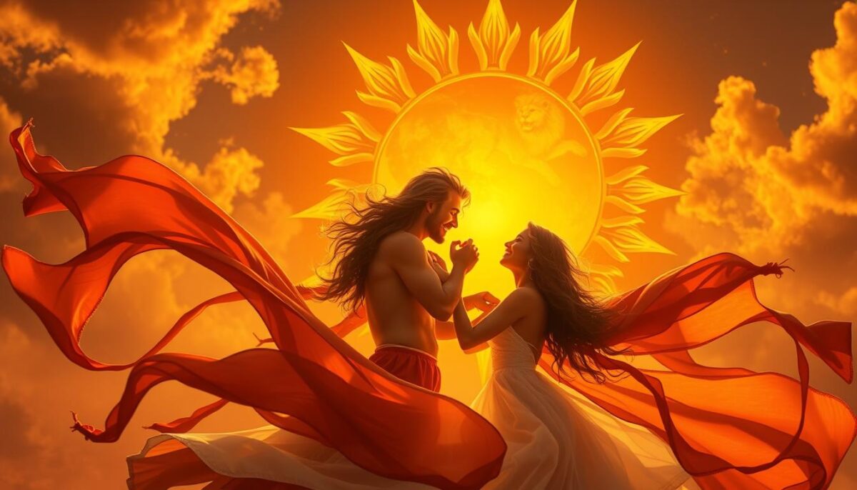 par ideal para leão