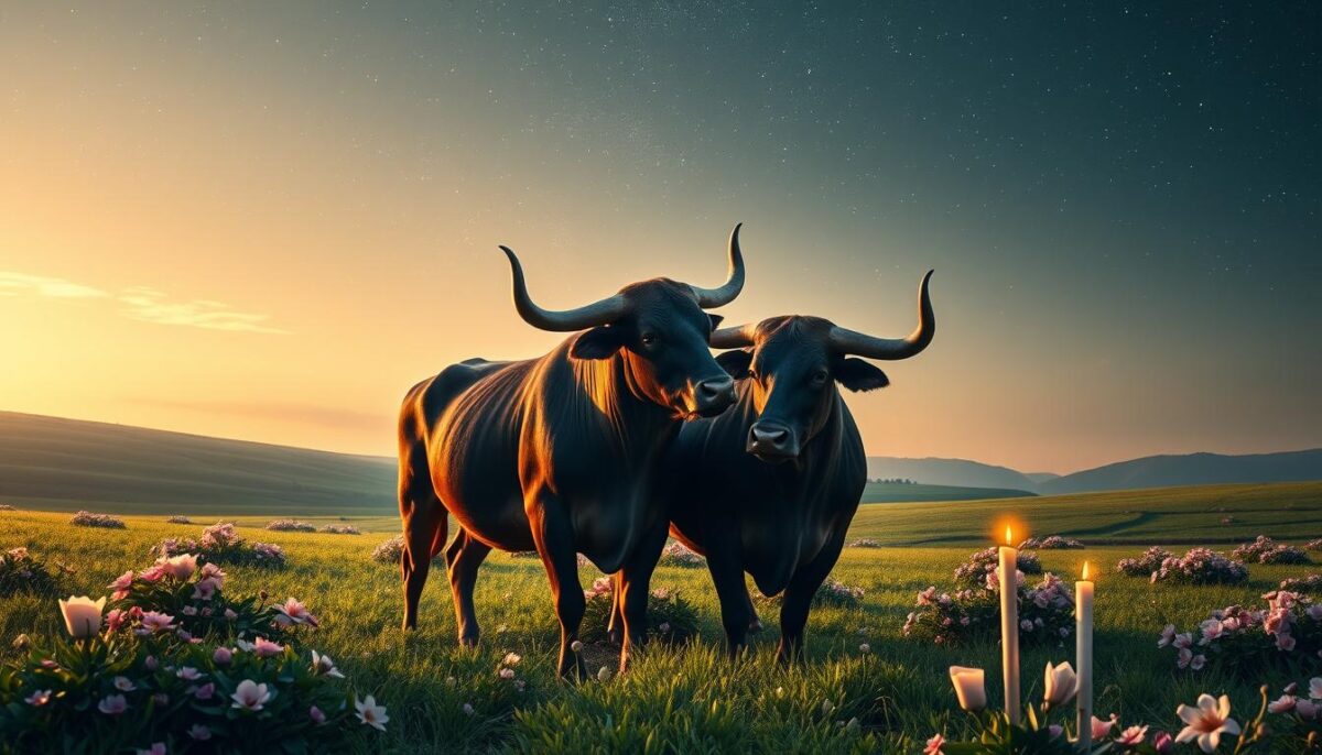 signo de Touro no amor