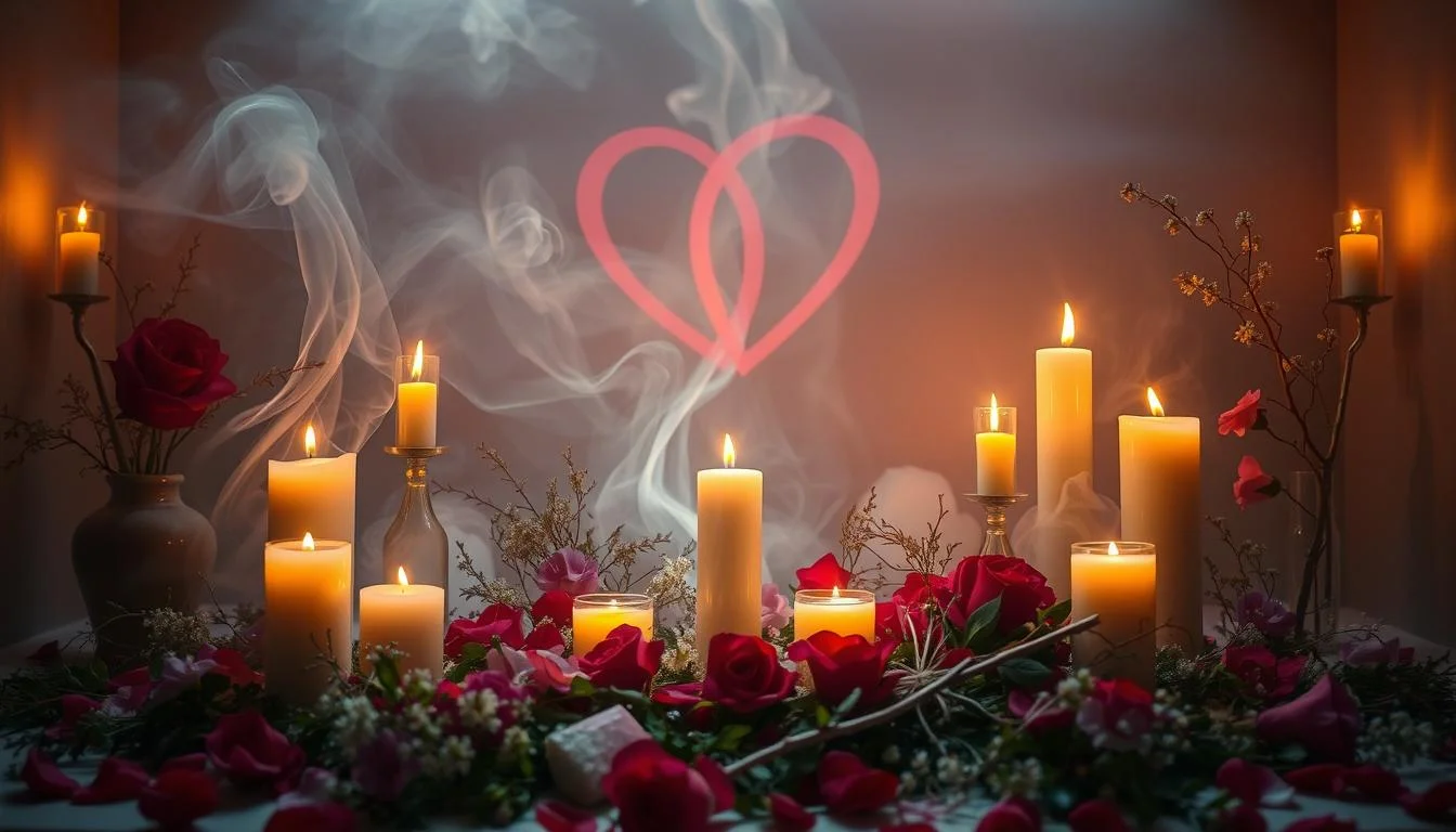 Elementos florais e ervas aromáticas para cultivo de relacionamentos leais
