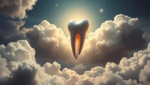 sonhar com dente caindo