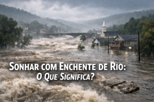 Sonhar com Enchente de Rio: O Que Significa? (Água Suja, Forte e Transbordando)