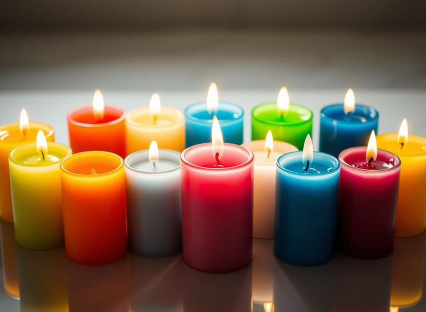 9 Cores de Velas e Como utilizá-las para alcançar seus objetivos