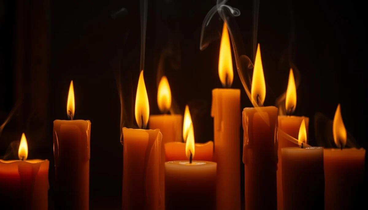 mensagens ocultas das velas