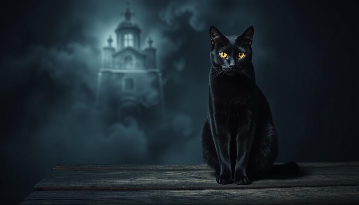 origem superstição gato preto