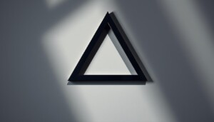 significado do triangulo invertido