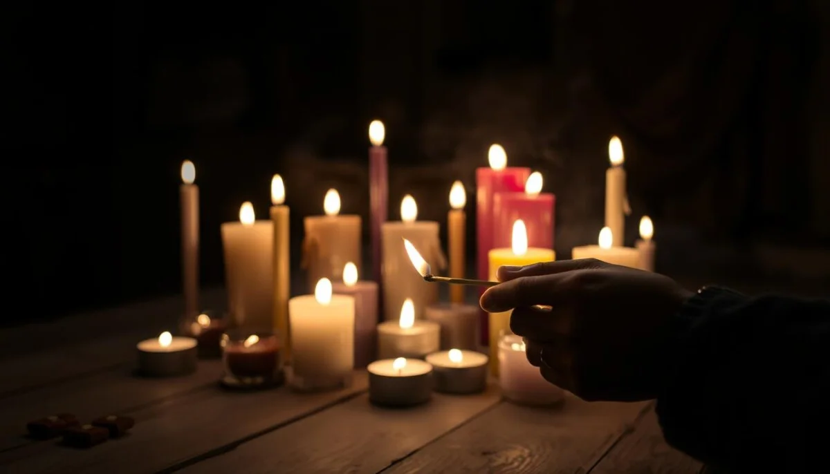 técnicas para acender velas técnicas para acender velas