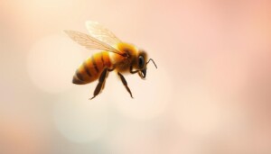 sonhar com abelha voando