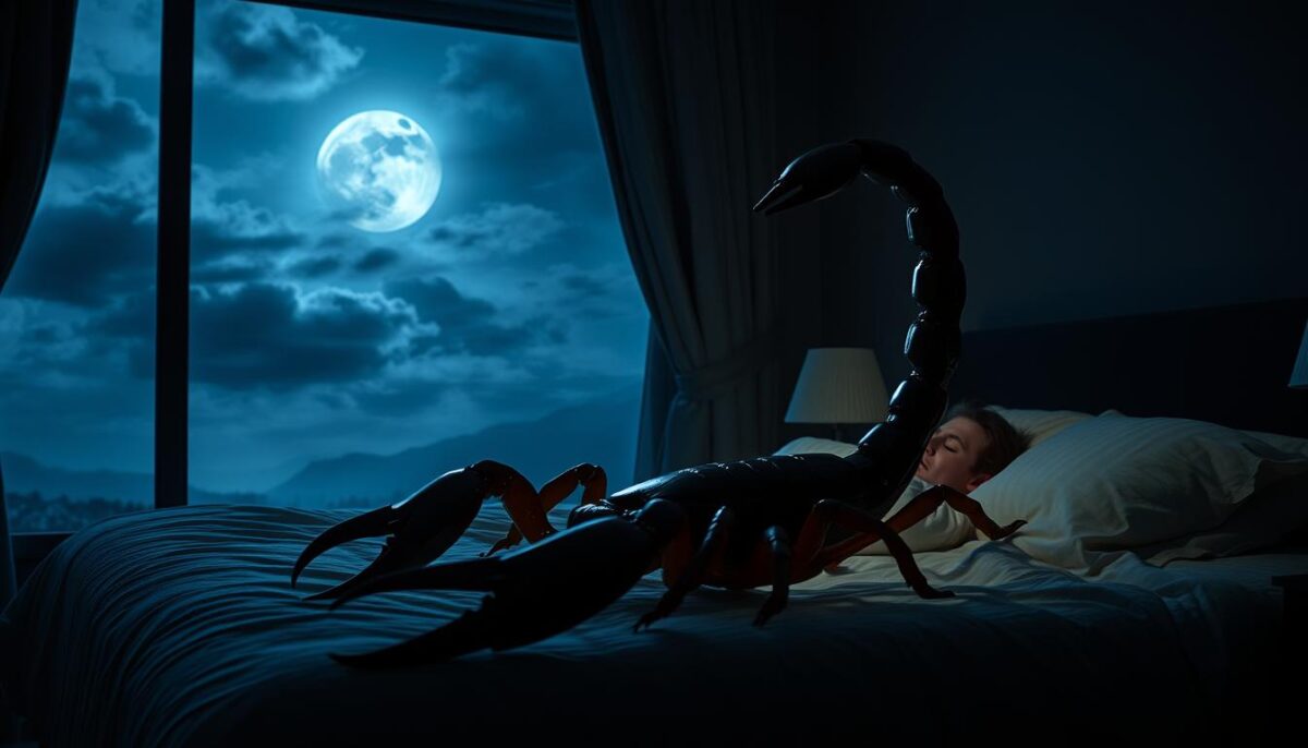 Estratégias para lidar com pesadelo com escorpião