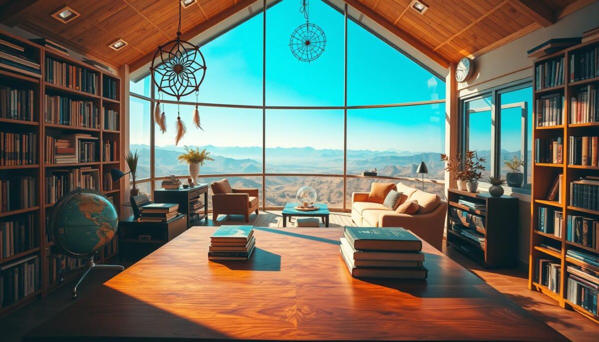 ambiente de trabalho sagitariano