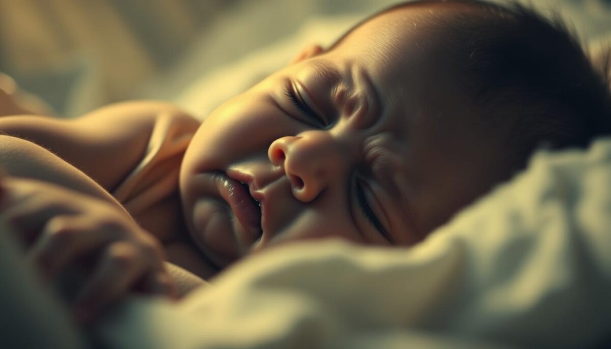 bebê chorando no sonho