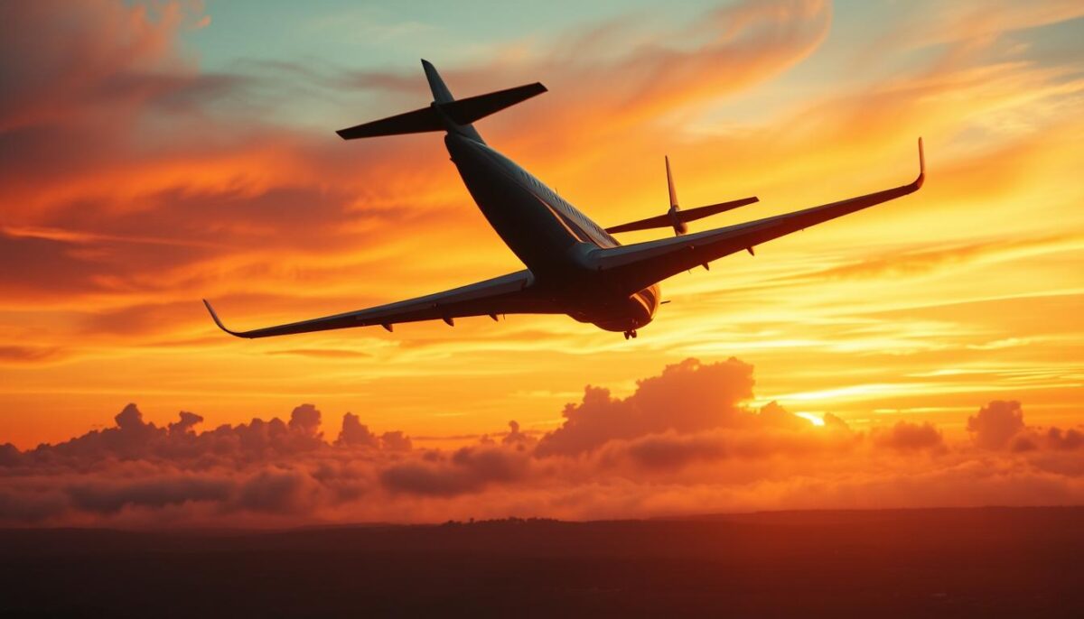 interpretação sonhar com avião caindo