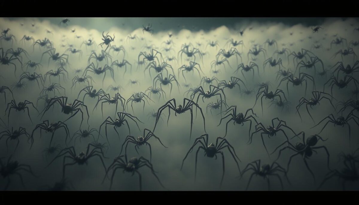 interpretação sonhar com muitas aranhas