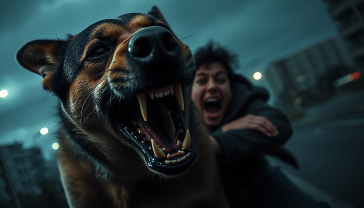 interpretação sonho cachorro atacando