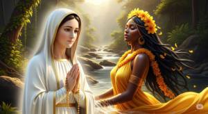 Nossa Senhora do Carmo e Oxum